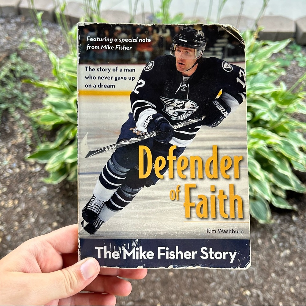 Defender of Faith: The Mike Fisher Story Paperback Book
